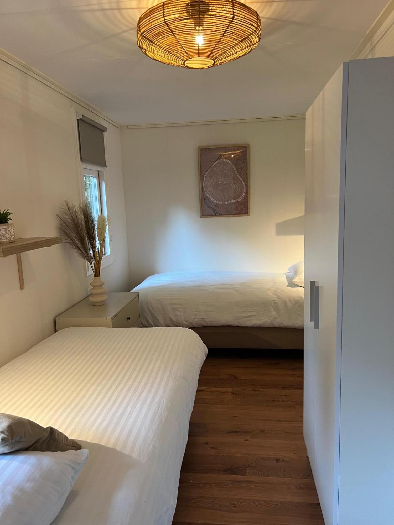 Luxe Boshuisje Met Prive Wellness & Jacuzzi Op De Veluwe Ermelo Exterior foto